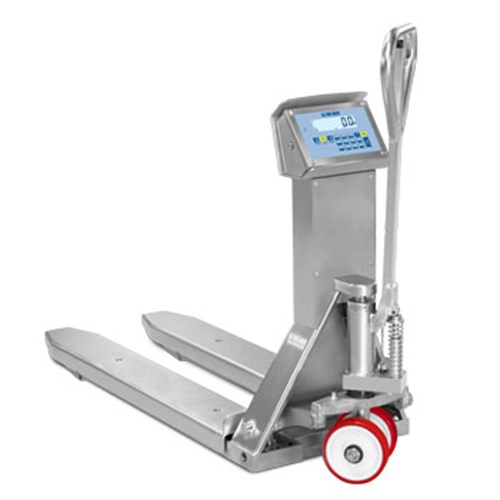 Transpalette Peseur en acier inoxydable AISI 304 Dini Argeo TPWI PRO